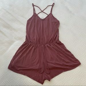 Pink romper